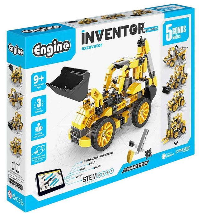 Конструктор 5 в 1 Engino Inventor Mechanics - Багер