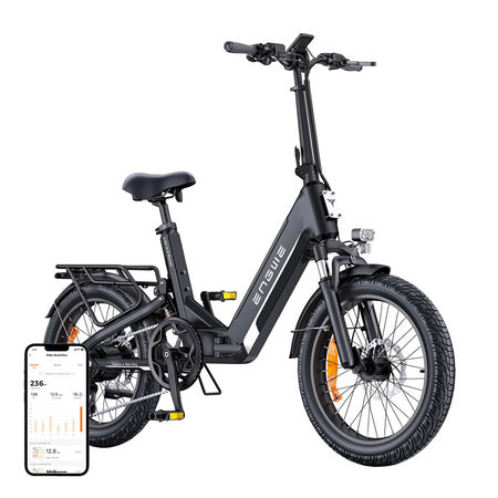 Електрически велосипед ENGWE L20 3.0 BOOST 250W 20" (черен)