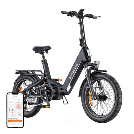 ENGWE L20 PRO 3.0 250W 20" електрически велосипед (черен)
