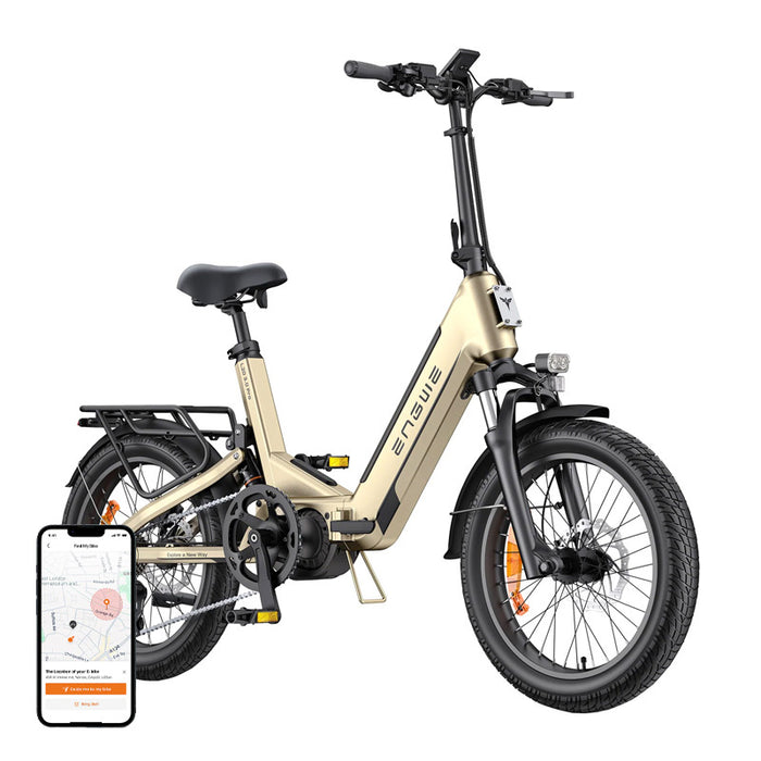 ENGWE L20 3.0 PRO 250W 20" електрически велосипед (златен)