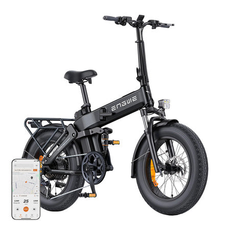 Електрически велосипед ENGWE PRO 3.0 BOOST 250W 20" (черен)