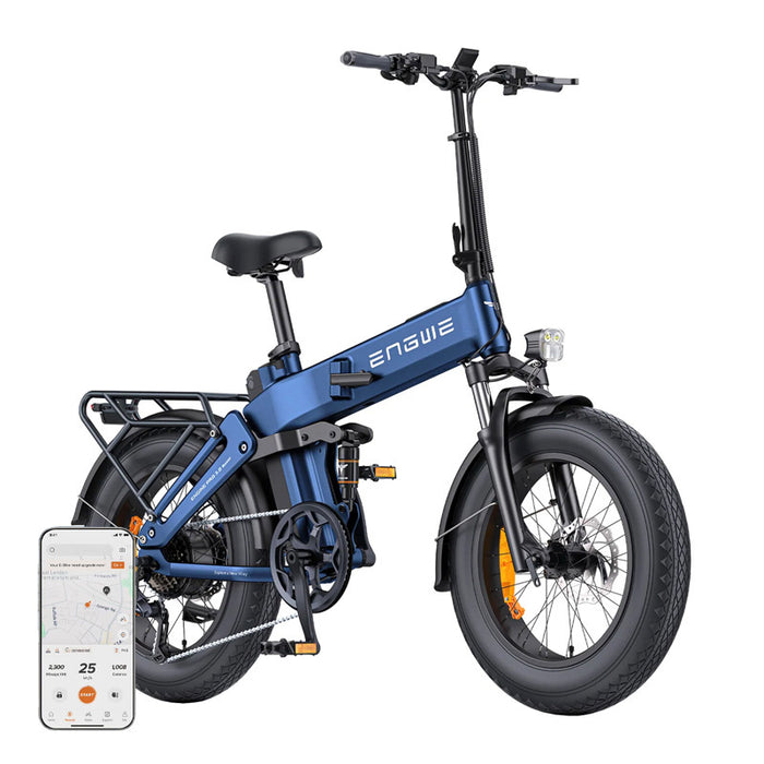 ENGWE PRO 3.0 BOOST 250W 20" електрически велосипед (син)