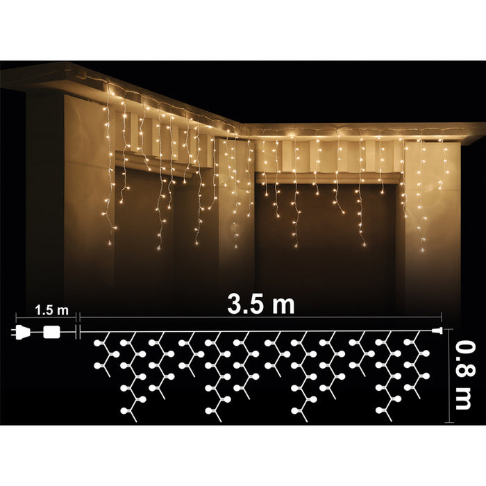 КОЛЕДНО ОСВЕТЛЕНИЕ ВИСУЛКА 350CM 200LED ENIGMA ET743T-K2F