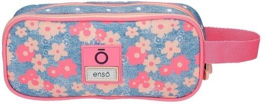 Овален несесер Enso Little Deams - 3 ципа, с дръжка