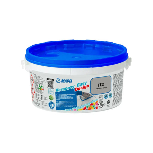 ЕПОКСИДНА ФУГИРАЩА СМЕС MAPEI KERAPOXY EASY DESIGN 112 УМЕРЕ