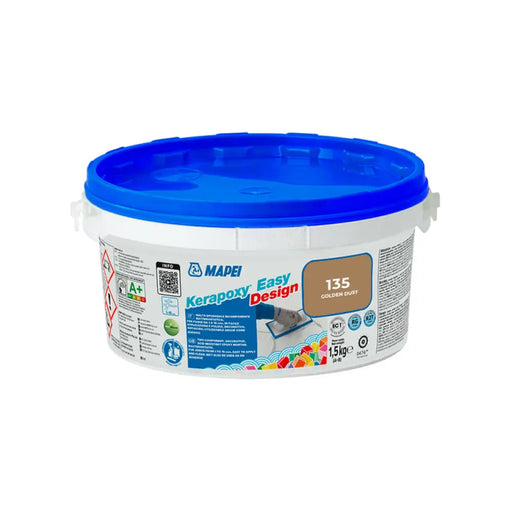 ЕПОКСИДНА ФУГИРАЩА СМЕС MAPEI KERAPOXY EASY DESIGN 135 ЗЛАТЕ