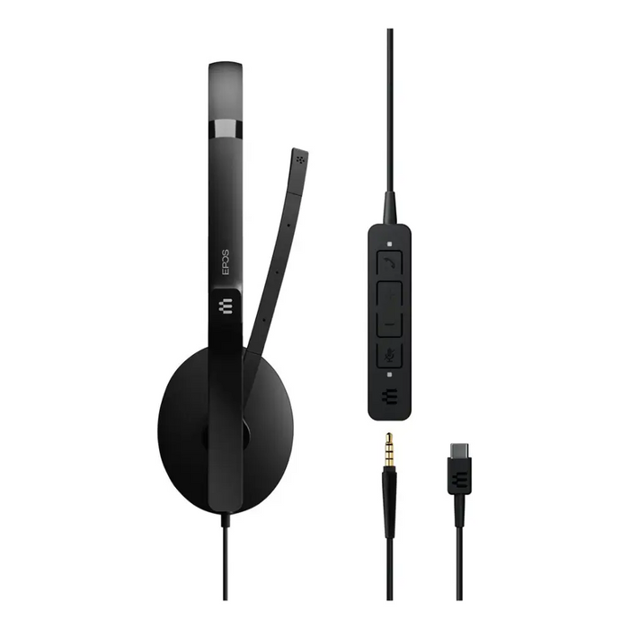 EPOS ADAPT 165 USB-C II слушалки с кабелна лента за глава