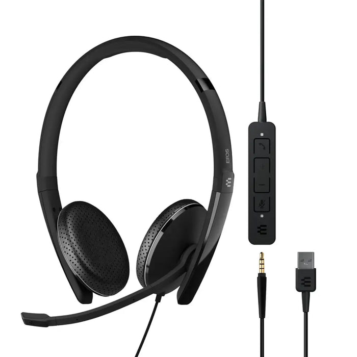 EPOS ADAPT 165 USB II слушалки с кабелна лента за глава