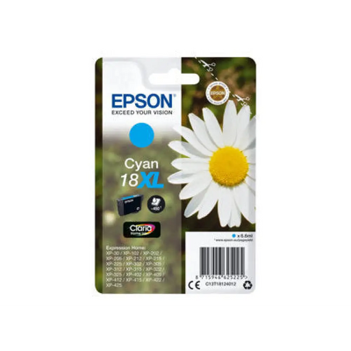 EPSON 1LB 18XL касета с мастило циан с голям капацитет 6,6