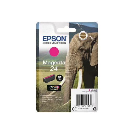 EPSON 1LB 24 касета с мастило магента стандартен капацитет