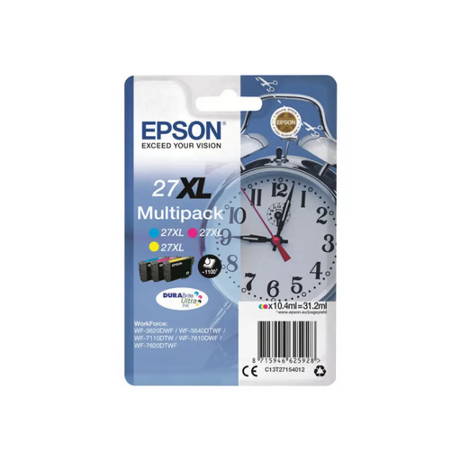 EPSON 1LB 27XL касета с мастило циан магента и жълто