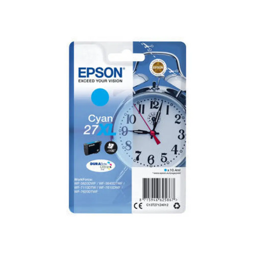 EPSON 1LB 27XL касета с мастило циан с голям капацитет 10,4