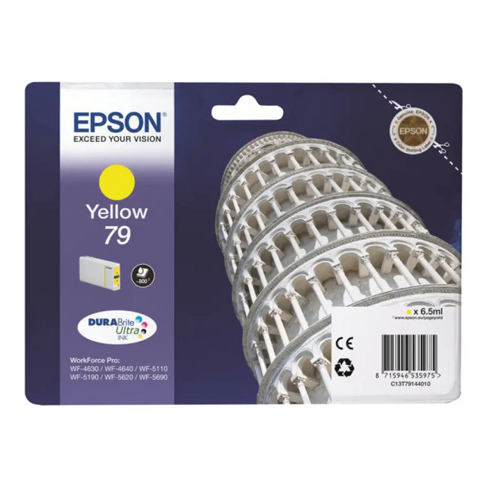 EPSON 1LB 79 касета с мастило жълта стандартен капацитет