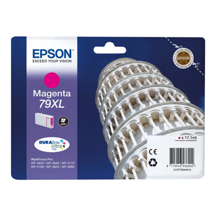 EPSON 1LB 79XL касета с мастило магента с голям капацитет