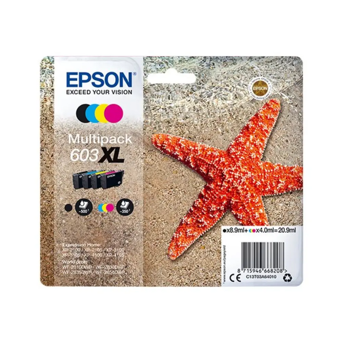 EPSON 1LB Multipack 4-colours 603XL Ink w/s