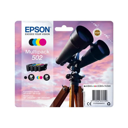 EPSON 1LB Multipack 4-цветни 502 Ink SEC w/s