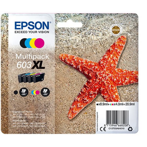 EPSON 1LB Multipack 4-цветни мастила 603XL