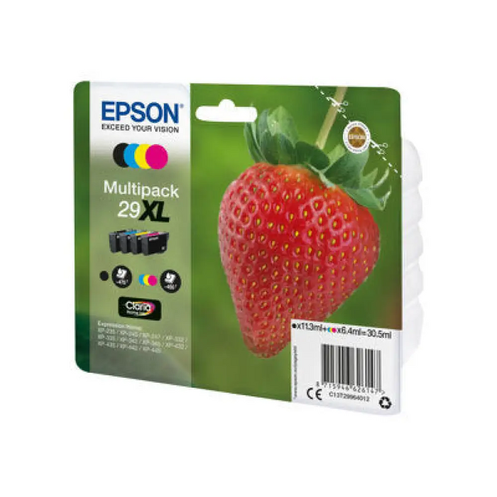 EPSON 1LB Multipack Fraise - Encre Claria Home Black Cyan