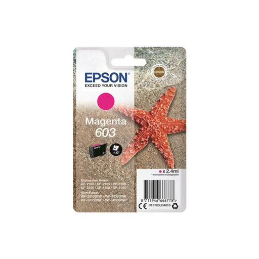 EPSON 1LB Singlepack Magenta 603 Ink