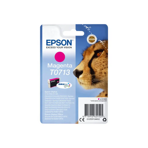 EPSON 1LB T0713 касета с мастило магента стандартен