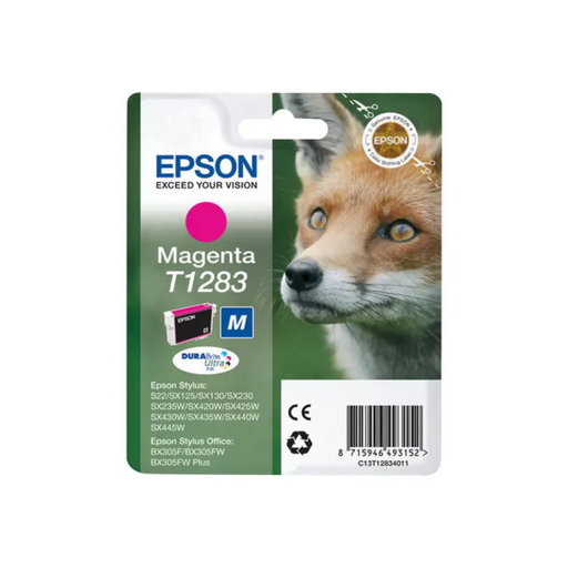EPSON 1LB T1283 касета с мастило магента стандартен