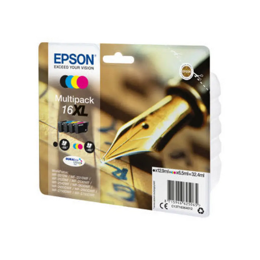 EPSON 2LB 16XL касета с мастило черна и трицветна с голям