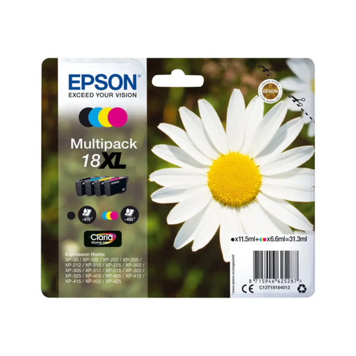 EPSON 3LB 18XL касета с мастило черна и трицветна с голям