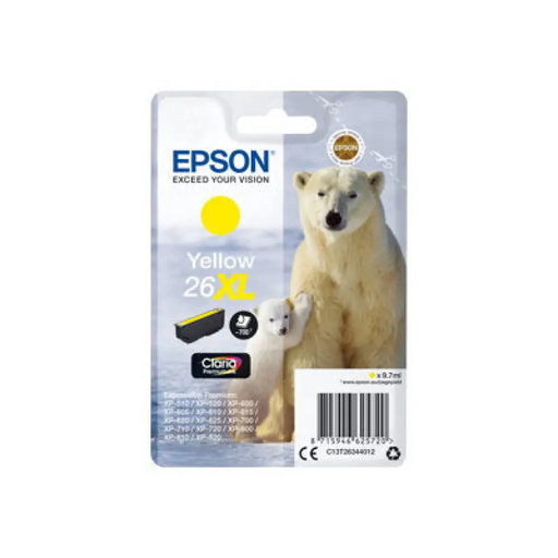 EPSON 3LB 26XL касета с мастило жълта голям капацитет 9,7
