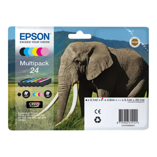 EPSON 3LB Inkt Cartridge 24 Claria Photo HD мастило черно