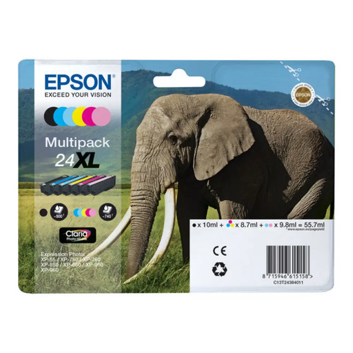 EPSON 3LB касета с мастило 24XL Claria Photo HD мастило