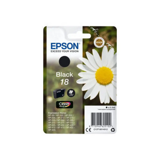 EPSON 4LB 18 черна касета с мастило стандартен капацитет
