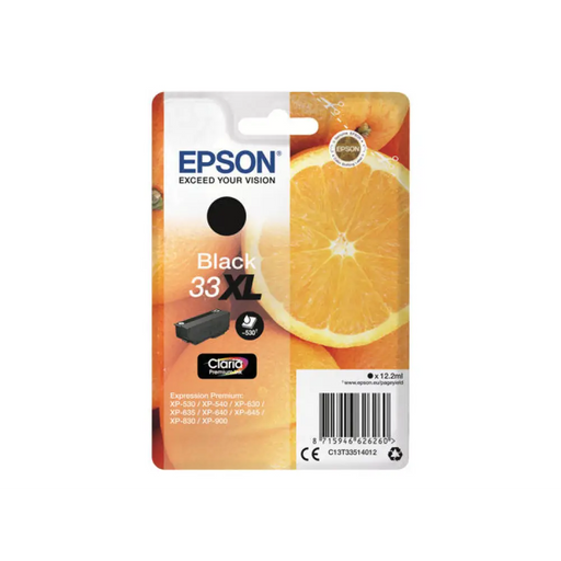EPSON 4LB 33XL касета с мастило Единична опаковка черно
