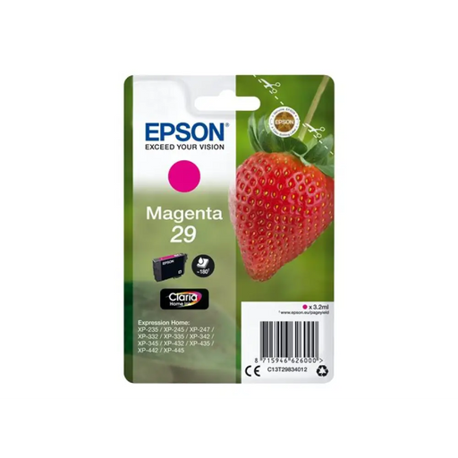 EPSON 4LB Cartridge Fraise Ink Claria Home Magenta w/s