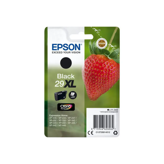 EPSON 4LB Cartridge Fraise - мастило Claria Home Black XL
