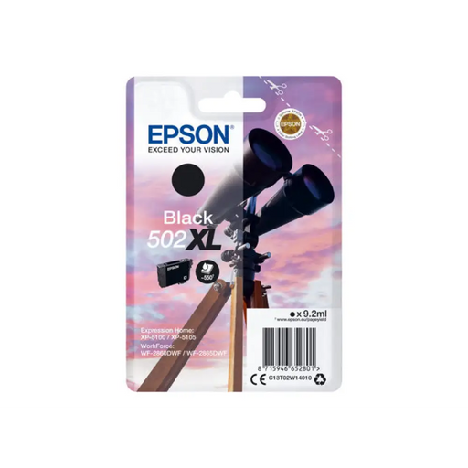 EPSON 4LB Singlepack черно 502XL мастило
