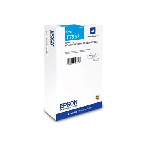 EPSON 4LB WF-8xxx Series Ink Cartridge XL Cyan