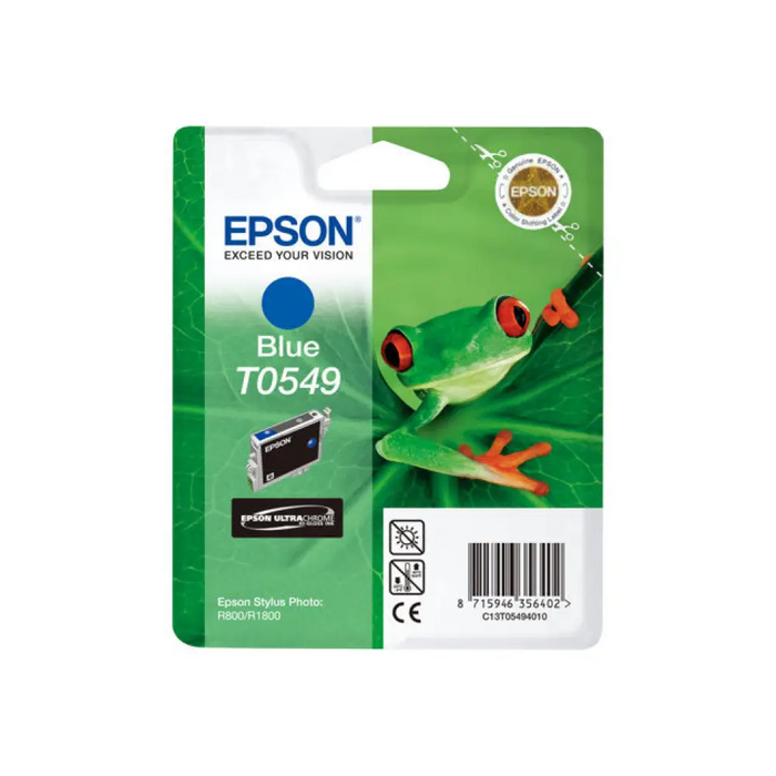EPSON 5LB T0549 мастилена касета синя стандартен капацитет