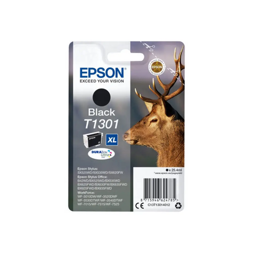 EPSON 6LB T1301 черна касета с мастило с изключително голям