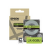 EPSON Matte Tape Green/Black 24mm 8m LK-6GBJ