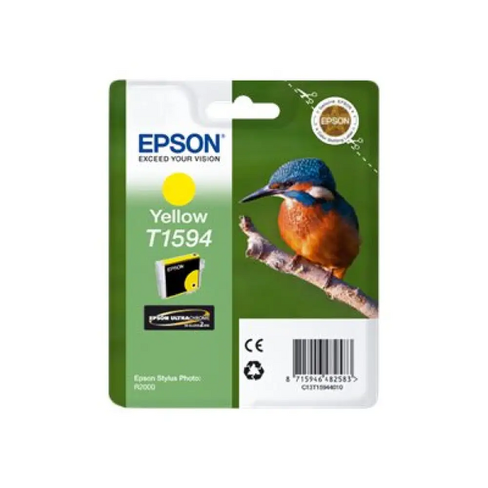 EPSON T1594 касета с мастило жълт стандартен капацитет 1