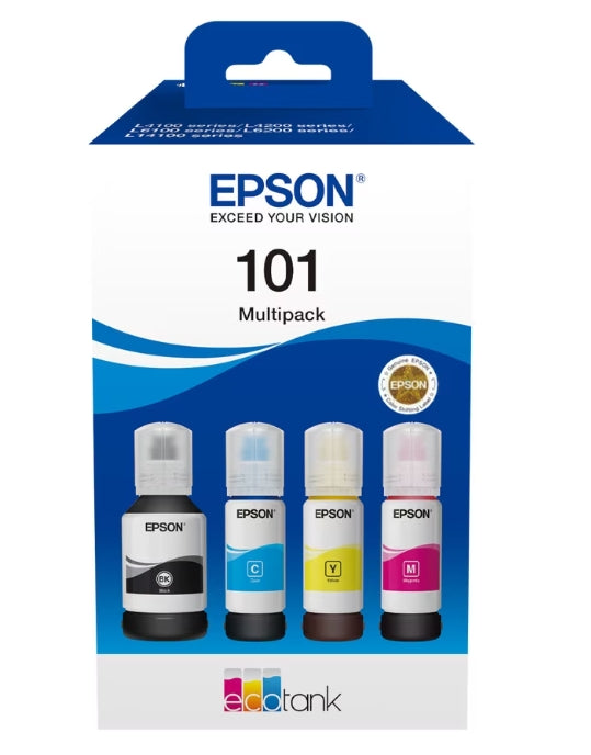 Epson 101 EcoTank 4-цветен мултипакет