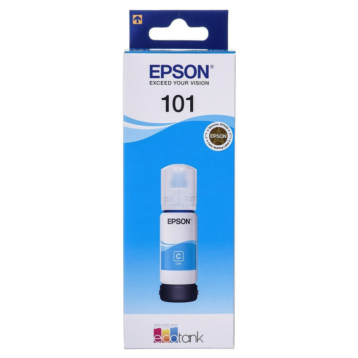 Бутилка с мастило Epson 101 EcoTank Cyan
