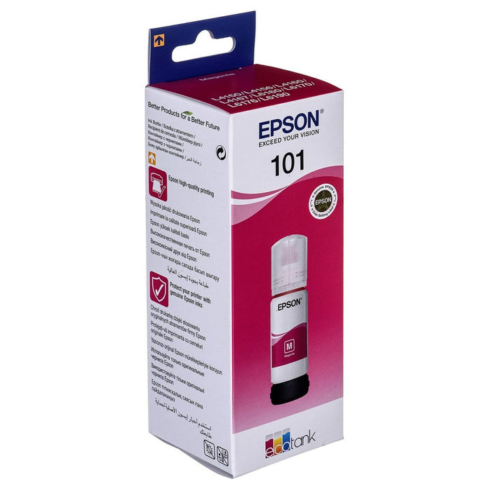 Бутилка с мастило Epson 101 EcoTank Magenta