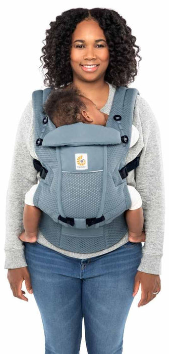 Ергономична раница Ergobaby Adapt - Soft Flex Mesh, Slate Blue