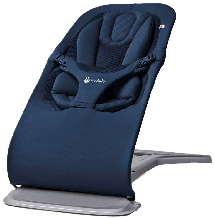 Бебешки шезлонг 3 в 1 Ergobaby - Evolve, Midnight Blue
