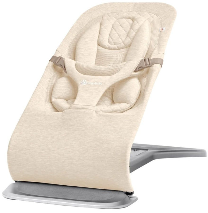 Бебешки шезлонг 3 в 1 Ergobaby - Evolve, Cream