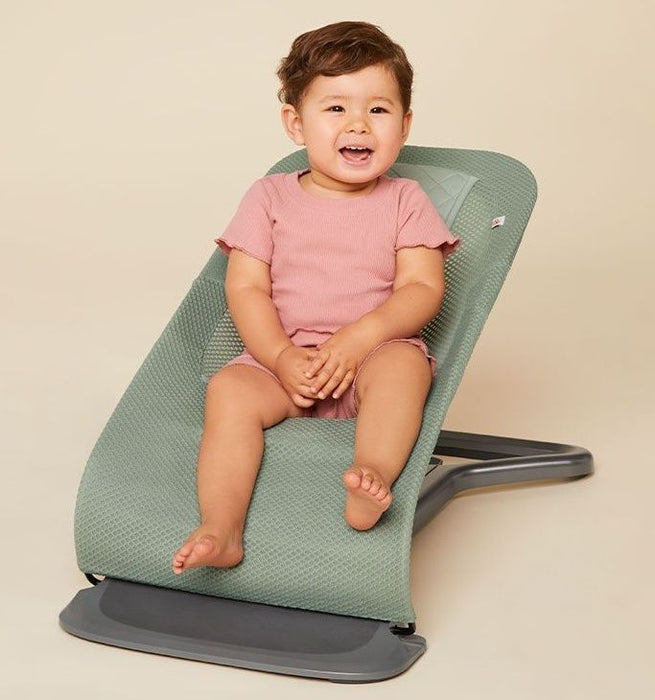 Бебешки шезлонг 3 в 1 Ergobaby - Evolve, Sage Green