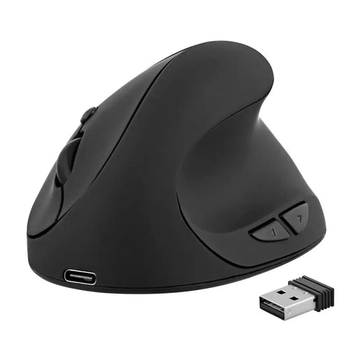 Ергономична оптична мишка T’NB Ergo Line Черен 1600 dpi