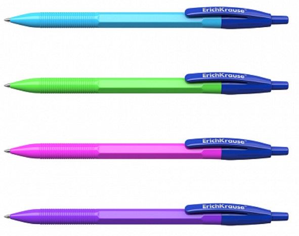Автоматична химикалка Erich Krause R-301 - Matic Neon, асортимент