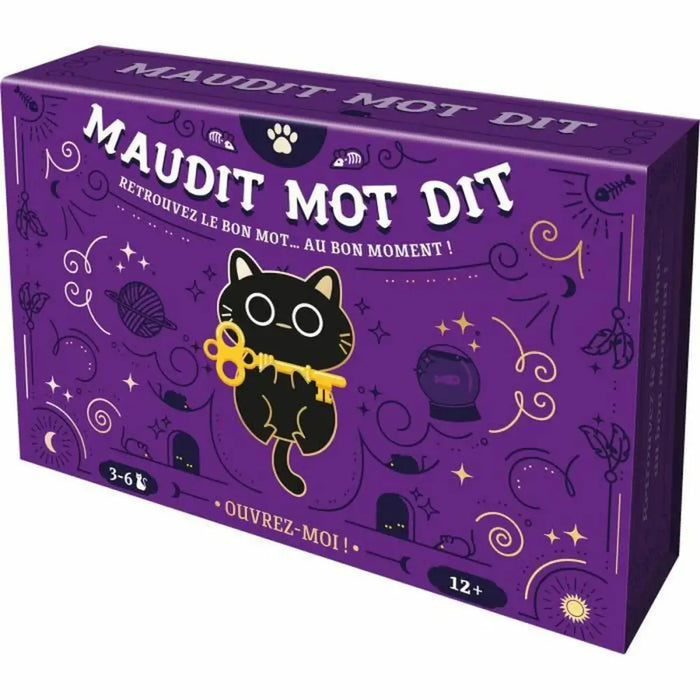 Еротични карти Asmodee Maudit Mot Dit (FR)